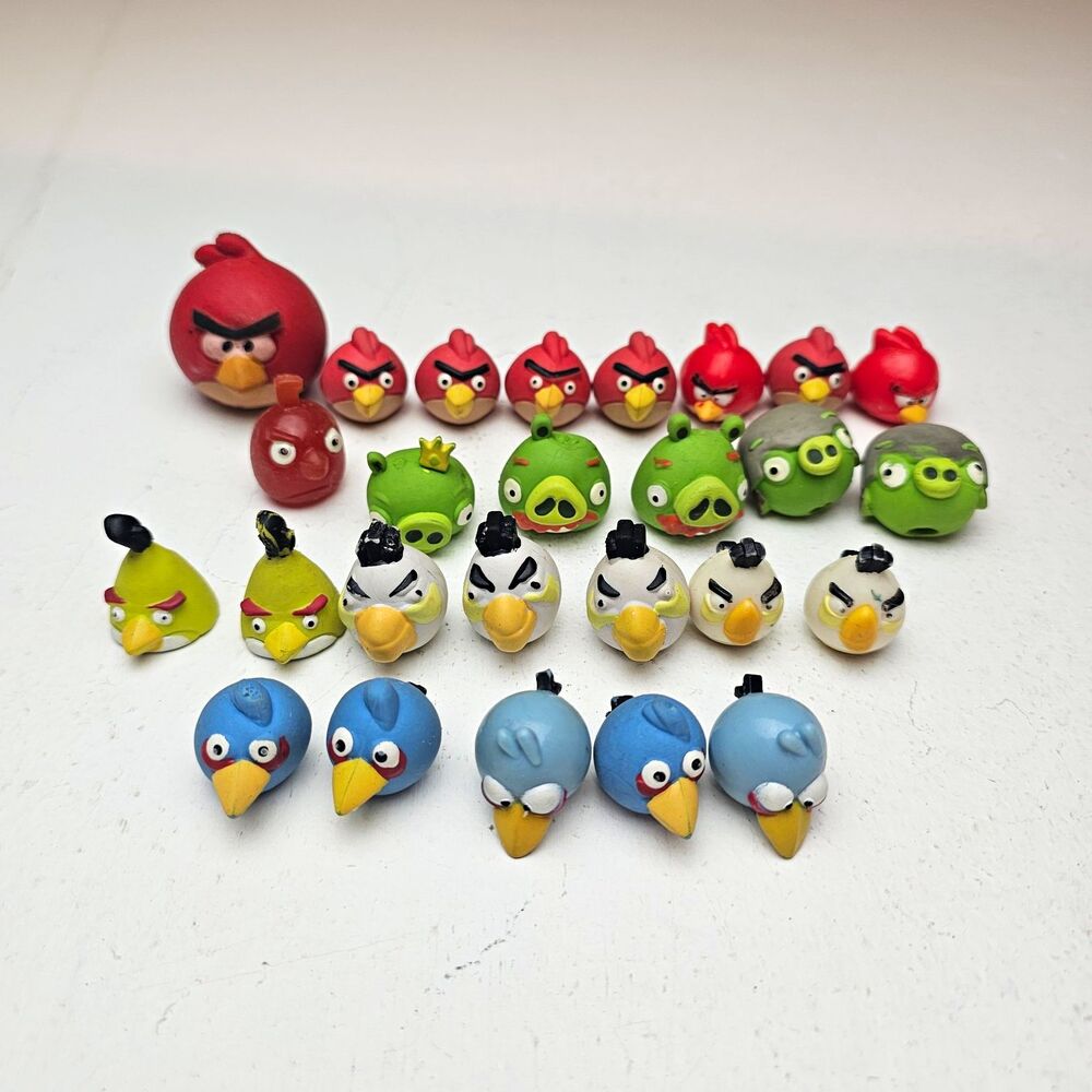 Rovio Angry Birds Board Game Replacement Pieces Lot 2009 Vintage Bird Pig